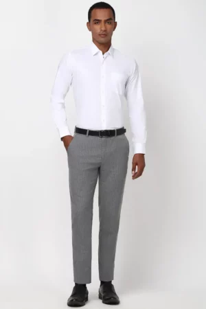 Elite White Formal Shirt – Crisp. Clean. Powerful